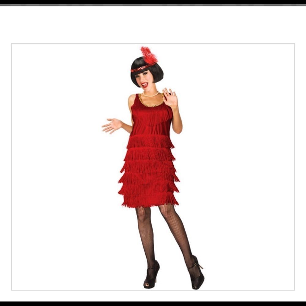 NWT vintage 20's Flapper Adult Halloween Costume